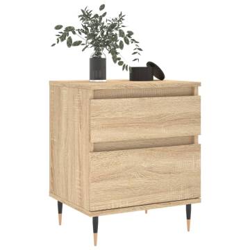 Sonoma Oak Bedside Cabinet - Stylish & Durable | HipoMarket UK