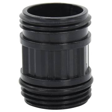 Suction Hose with PVC Connectors - 10m Black 1" | HipoMarket