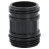 Suction Hose with PVC Connectors - 10m Black 1" | HipoMarket