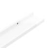 High Gloss White Wall Shelves - Set of 4 | HipoMarket