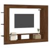 Stylish Brown Oak TV Cabinet - 152x22x113 cm | Hipomarket