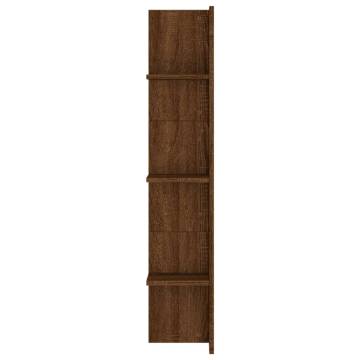 Stylish Brown Oak TV Cabinet - 152x22x113 cm | Hipomarket