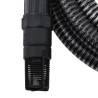 Suction Hose with PVC Connectors - 10m Black 1" | HipoMarket