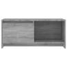 Stylish Grey Sonoma TV Cabinet - Durable Engineered Wood