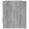 Stylish Grey Sonoma TV Cabinet - Durable Engineered Wood