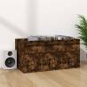 Vinyl Storage Box Smoked Oak 71x34x36 cm | HipoMarket