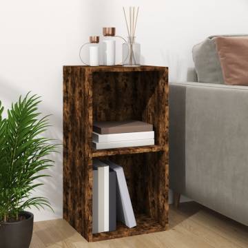 Vinyl Storage Box Smoked Oak 71x34x36 cm | HipoMarket