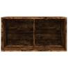 Vinyl Storage Box Smoked Oak 71x34x36 cm | HipoMarket