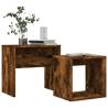 Nesting Coffee Tables 2 pcs - Smoked Oak Engineered Wood