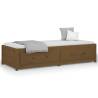 Day Bed Honey Brown 80x200 cm Solid Wood Pine - Versatile Design