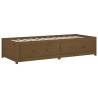 Day Bed Honey Brown 80x200 cm Solid Wood Pine - Versatile Design