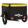 Bike Trailer Black & Yellow - 30 kg Iron | HipoMarket UK