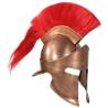 Greek Warrior Helmet Antique Replica LARP Copper Steel Model model 9 