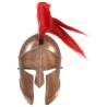 Greek Warrior Helmet Antique Replica - LARP Copper Steel