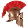 Greek Warrior Helmet Antique Replica - LARP Copper Steel