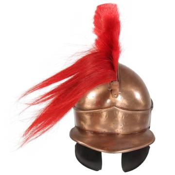 Greek Warrior Helmet Antique Replica - LARP Copper Steel