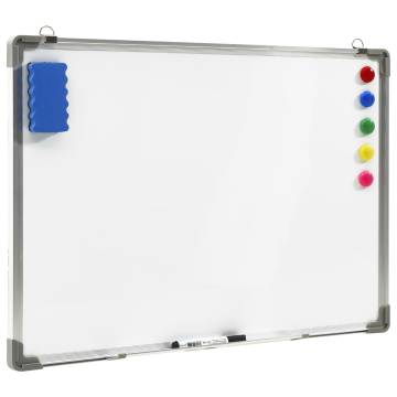 Magnetic Dry-erase Whiteboard 70x50 cm - Ideal for Home & Office