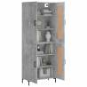 Highboard Concrete Grey - Stylish Storage Solution | HipoMarket