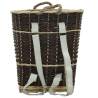 Durable Firewood Backpack with Carrying Belts - Rustic Style