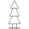 Stylish 60 cm Black Metal Christmas Tree for DIY Decoration