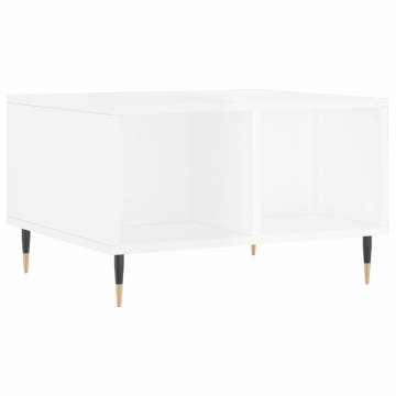 High Gloss White Coffee Table - Stylish & Durable Design