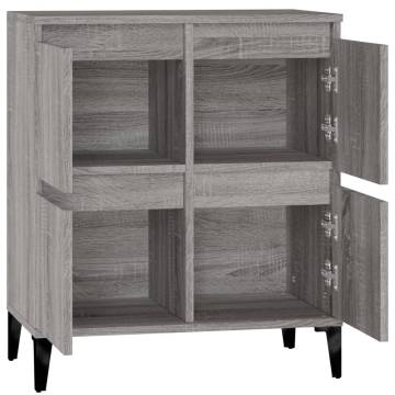 Sideboard Grey Sonoma | 60x35x70 cm Engineered Wood