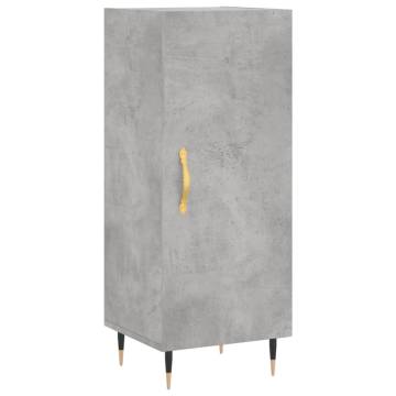 Highboard Concrete Grey - Stylish & Durable Storage Solution