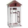 Bird House Mocha - Large Solid Pine Aviary for Your Birds