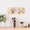 LED Wall Mirror with Contemporary Design | 15x40 cm Oval