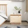 Bedside Cabinet 35x34x32 cm Solid Wood Pine Colour natural Quantity in Package 1 