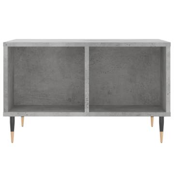 Elegant Concrete Grey Coffee Table - 60x50x36.5 cm