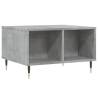 Elegant Concrete Grey Coffee Table - 60x50x36.5 cm