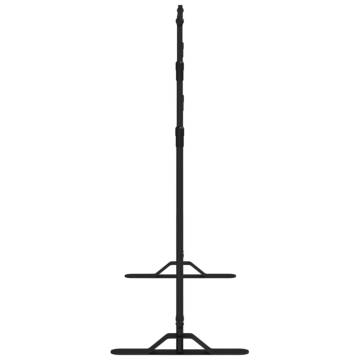 Backdrop Stands 2 pcs Black 254x243 cm Steel | Hipomarket