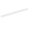 White Wall Shelves Set of 4 - 100x9x3 cm | HipoMarket