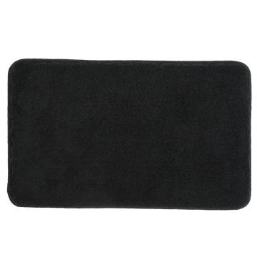 Kleine Wolke Black Bath Rug Relax 60x100 cm - Soft & Stylish