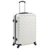 Hardcase Trolley Set 3 pcs Bright Silver ABS - Durable & Stylish