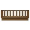 Day Bed Honey Brown 100x200 cm Solid Wood Pine - Versatile Design