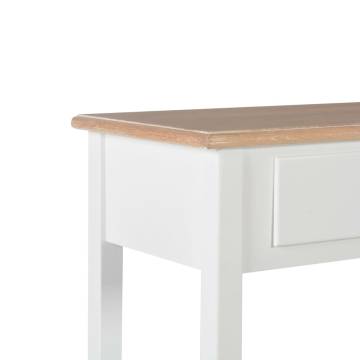 Elegant White MDF Sideboard - 110x35x80 cm | HipoMarket