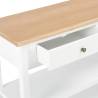 Elegant White MDF Sideboard - 110x35x80 cm | HipoMarket