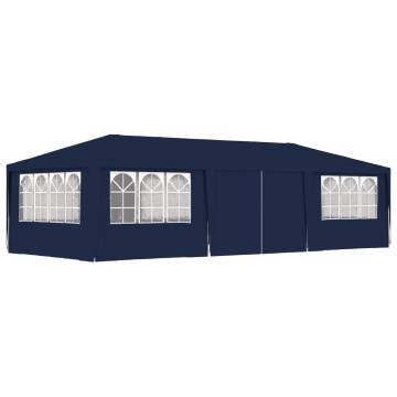 Professional Party Tent 4x9m Blue - UV & Water Resistant