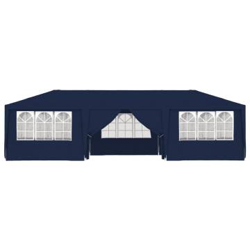 Professional Party Tent 4x9m Blue - UV & Water Resistant