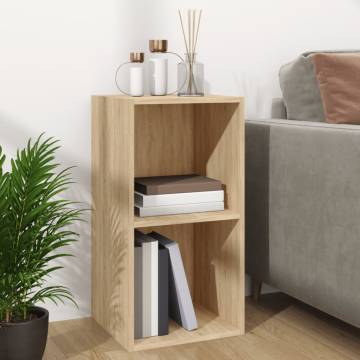 Vinyl Storage Box Sonoma Oak - Stylish & Practical Organizer