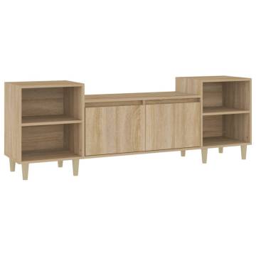 Stylish TV Cabinet Sonoma Oak | 160x35x55 cm - HipoMarket