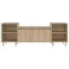 Stylish TV Cabinet Sonoma Oak | 160x35x55 cm - HipoMarket