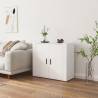 Stylish White Sideboard - 80x33x70 cm Engineered Wood