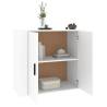 Stylish White Sideboard - 80x33x70 cm Engineered Wood