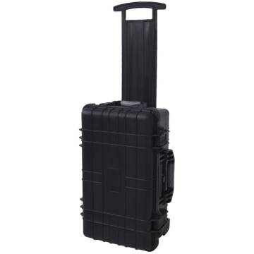 Durable Wheel-Equipped Tool Case with Pick & Pluck Foam