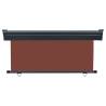 Balcony Side Awning 160x250 cm Brown - Privacy & Sun Protection