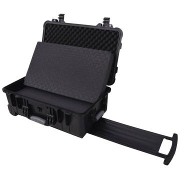 Durable Wheel-Equipped Tool Case with Pick & Pluck Foam