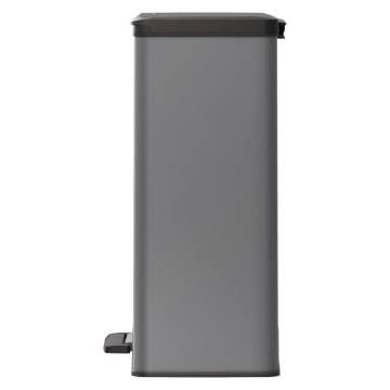 Curver Deco Pedal Bin 65L in Cool Grey - Stylish & Hygienic